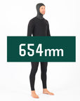 Hooded 654mm