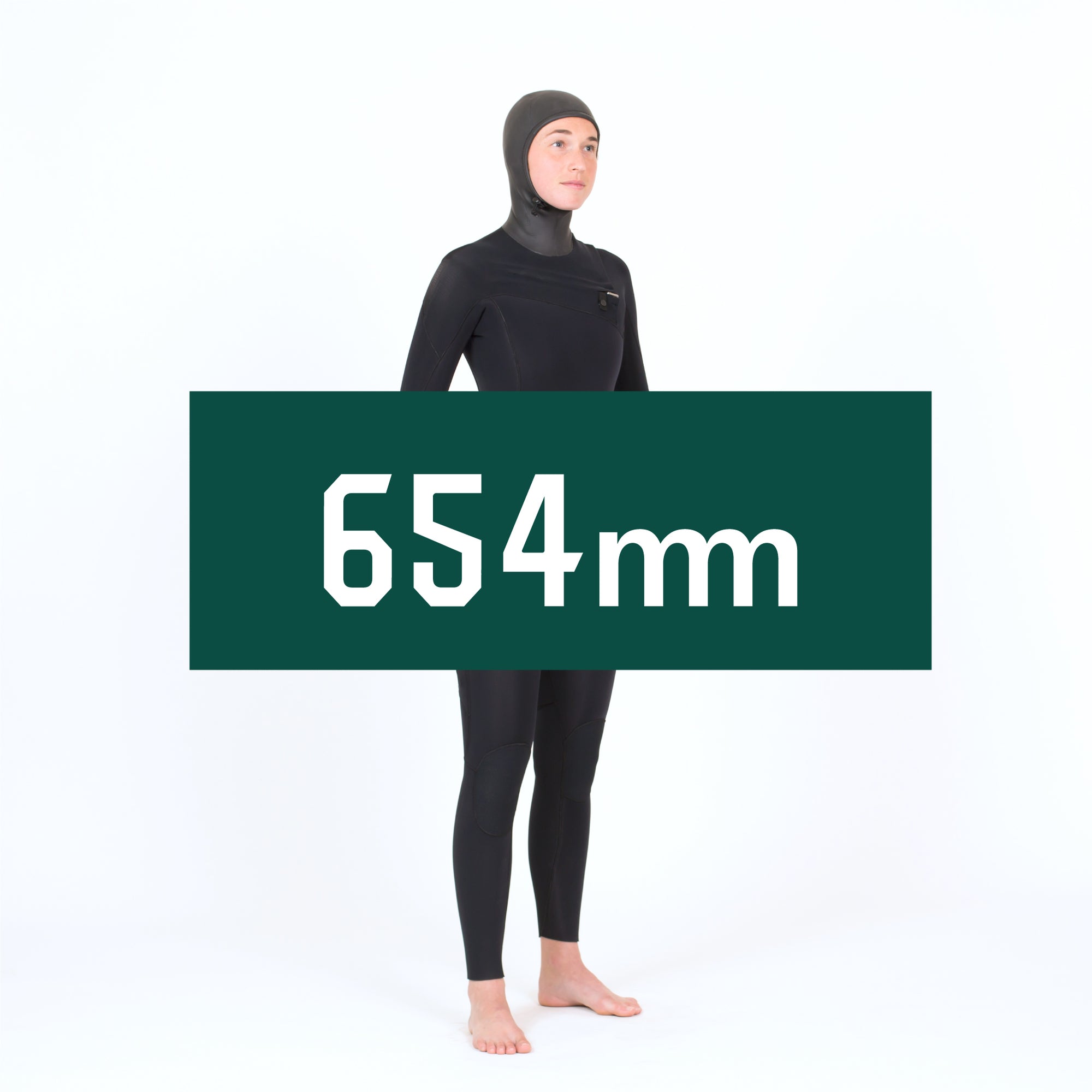 Women's Hooded 654mm