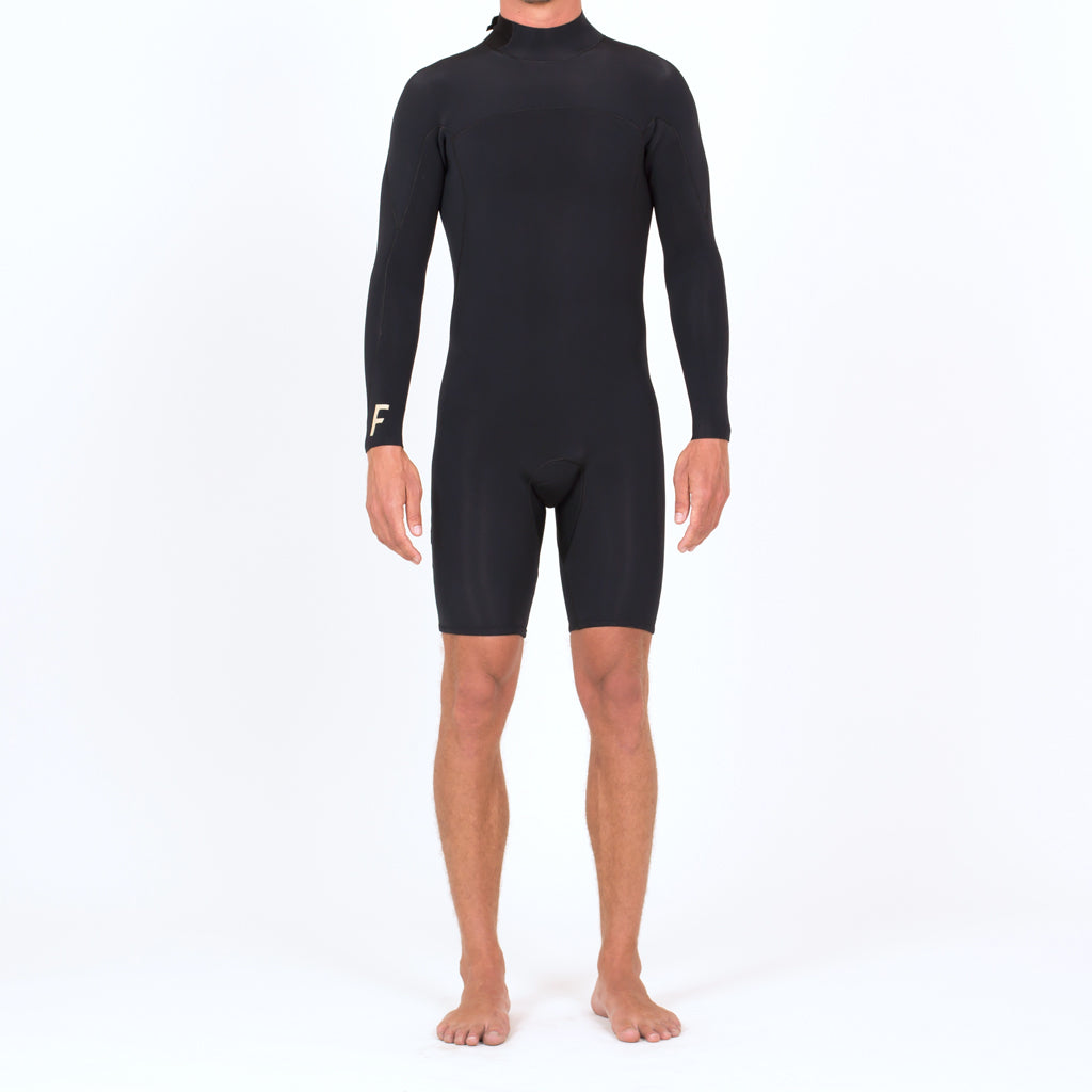 Shorty Wetsuit Men Women 2mm Neoprene Back Zip Wetsuit Spring Suit