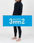 Women's Backzip 3mm2