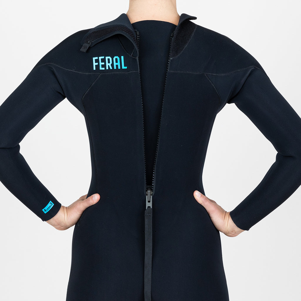 Women's Backzip 3mm2